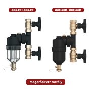 COMPUTHERM DS 5-20 3/4"-oscsatlakozású mágneses iszapleválasztó