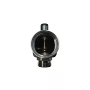 DUNATERM adapteres beépített szelepes osztótest 1" 3 körös 3/4" INOX (vizes)