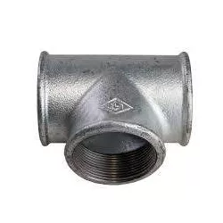 Horganyzott egál T-idom 130 tip. 5/4"