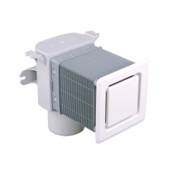   HL Hutterer & Lechner HL905N falba süllyeszthető légbeszívó szelep, lapos kivitel - kompletten