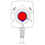 MB elektromos fűtőbetét termosztáttal 6/4" 3 KW 230V