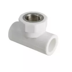 PIPELIFE PP-R belső bronz menetes t-idom 25-1/2"