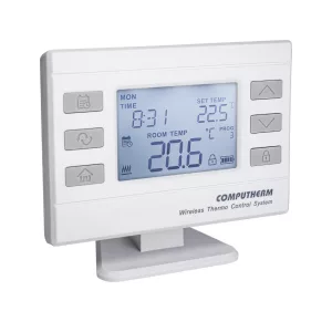 COMPUTHERM Q72RF (TRV) állítómű vezérlésére szolgáló vezeték nélküli (rádiófrekvenciás) termosztát