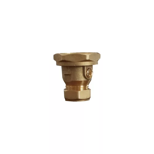GIACOMINI R252 szivattyúcsatlakozó elzáróval, 6/4"x28mm