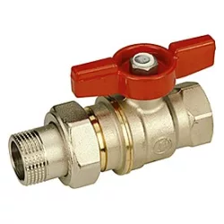   GIACOMINI R919 golyóscsap hollanderrel vízre KB 1" (DADO)