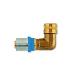   PIPELIFE RADOPRESS külsőmenetes 90°-os könyök 20-3/4"