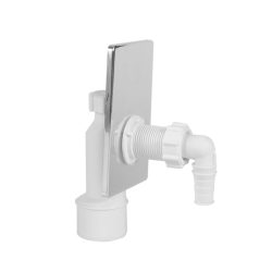 STYRON Fali mosógépcsatlakozó króm előlappal