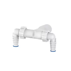 STYRON STY-520 T bekötő mosógéphez (dupla) Ø40/32