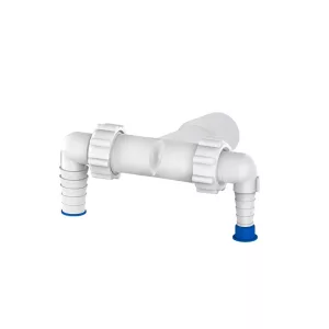 STYRON STY-520 T bekötő mosó-, és szárítógép csatlakozóval, faltakaró nélkül Ø40/32