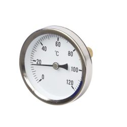   Hőmérő hátsó csatlakozással 1/2" 63/45 mm 0-120°C