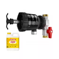   SENTINEL Protection Pack (Vortex 250 mágneses iszapleválasztó 22 mm + X100 1L-es inhibitor)