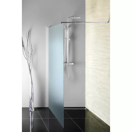 AQUALINE WALK IN Fix zuhanyfal, 80x190 cm