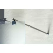 AQUALINE WALK IN Fix zuhanyfal, 80x190 cm