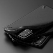 Samsung A725F Galaxy A72 4G/A726B Galaxy A72 5G ütésálló hátlap - Ringke Onyx - black