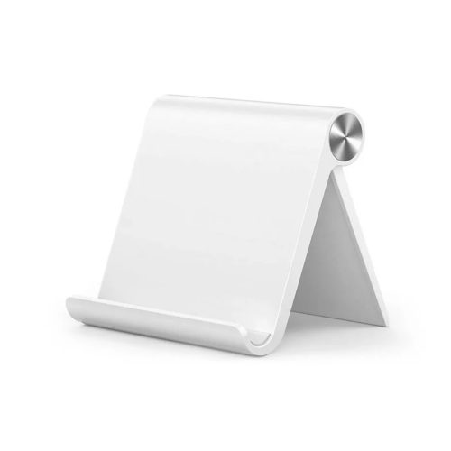 Univerzális asztali állvány telefon vagy tablet készülékhez - fehér