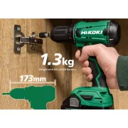 HIKOKI akkumulátoros fúró-csavarozó 2,0 Ah
