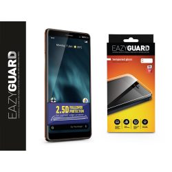   Nokia 7 Plus gyémántüveg képernyővédő fólia - Diamond Glass 2.5D Fullcover - fekete