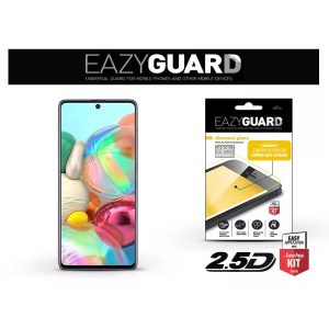 Samsung A715F Galaxy A71 gyémántüveg képernyővédő fólia - Diamond Glass 2.5D Fullcover - fekete