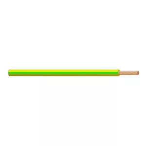 H07V-K 1x 6 zöld/sárga (100) 450/750V hajlékony egyerű sodrott vezeték