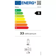 STEAMY-E Single Zone Roller 45 Gurulós Elektromos Hűtőláda 45L