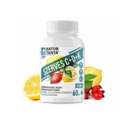 NATUR TANYA® Szerves C+D+K - Retard 1000mg C-vitamin 60 db