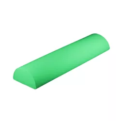   HENGERPÁRNA Félhenger Kemény Szivacsból 60x15x10 cm Zöld (színkód:21)