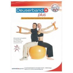DEUSERBand Plus Erősítő Gumiszíj Erős (6,5 cm szél