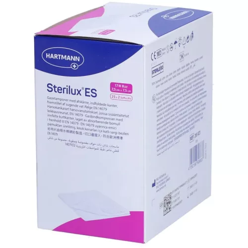 HARTMANN ES-Kompressen 8 rétegű, 7,5x7,5 cm (75x2 db)