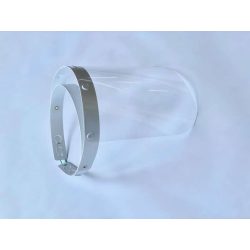 ARCVÉDŐ PAJZS KERETTEL FEHÉR