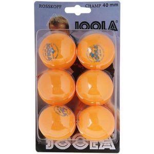 JOOLA Rosskopf Ping Pong Labda Csomag (6db) - Narancssárga