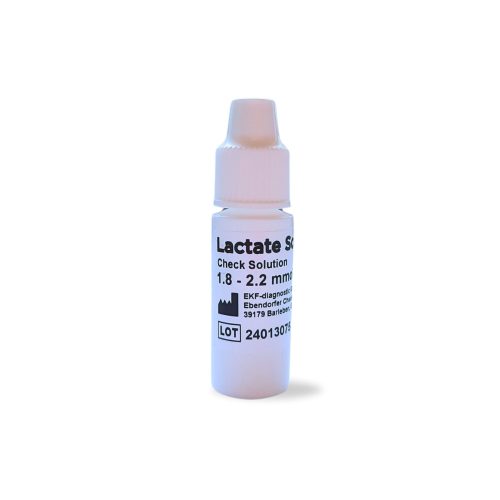 EKF Lactate Scout Laktátmérő Ellenőrző Oldat 2,5 ml, Alacsony (1,8-2,2 mmol/l)