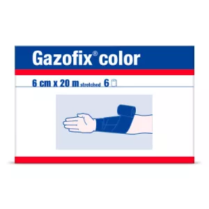 BSN MEDICAL Gazofix 6 cm x 20 m Kék (latexmentes) 6db/doboz