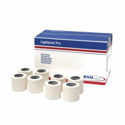   BSN MEDICAL Lightplast Pro téphető elasztikus öntapadó szalag 5cm x 6,8m (krepp tape) 24 db/doboz
