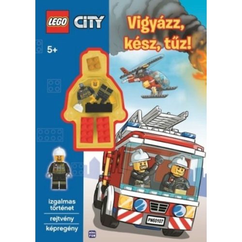 LEGO City / Vigyázz, kész, tűz! + ajándék minifigurával