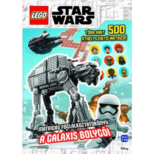 LEGO STAR WARS-A Galaxis Bolygói (Matricás Foglalkoztatókönyv)