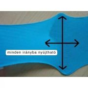 ASIAMED NYLON Kineziológiai Szalag 5 cm x 5 m Kék (minden irányban nyújtható)
