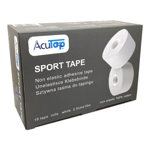 ACUTOP Sport Tape 2,5 cm x 10 m (nem elasztikus tape) 18 db/doboz