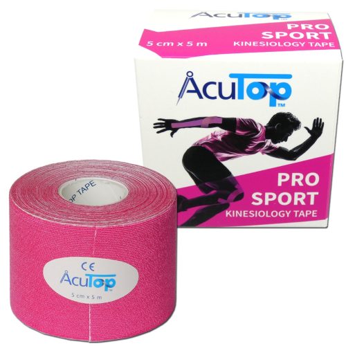 ACUTOP Pro Sport Kineziológiai Szalag / Tapasz 5 cm x 5 m Rózsaszín