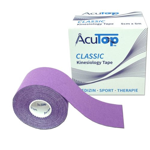 ACUTOP Classic Kineziológiai Tapasz 5 cm x 5 m Lila