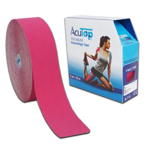 ACUTOP Premium Kineziológiai Tapasz 5 cm x 32 m Rózsaszín