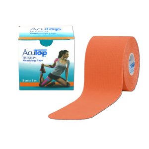 ACUTOP Premium Kineziológiai Tapasz 5 cm x 5 m Narancssárga