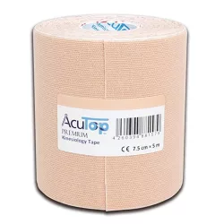 ACUTOP Premium Kineziológiai Tapasz 7,5 cm x 5 m Bézs