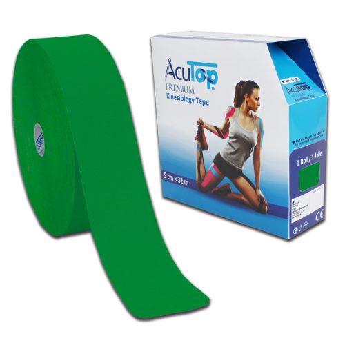 ACUTOP Premium Kineziológiai Tapasz 5 cm x 32 m Zöld
