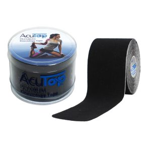 ACUTOP Premium Kineziológiai Tapasz 5 cm x 5 m Fekete