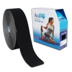 ACUTOP Premium XXL Kineziológiai Tapasz 5 cm x 32 m Fekete