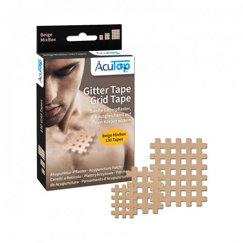 ACUTOP Gitter Tape Cross Tape MixBox (130 db/doboz) - Bézs