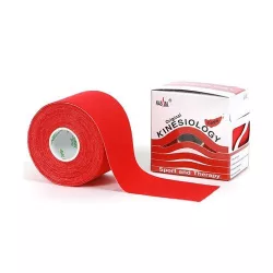 NASARA Kineziológiai Tapasz 5 cm x 5 m Piros