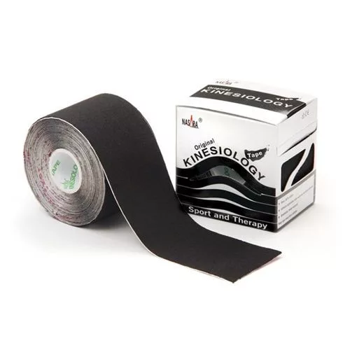 NASARA Kineziológiai Tapasz 5 cm x 5 m Fekete