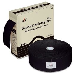 NASARA XXL Kineziológiai Tapasz 5 cm x 32 m Fekete