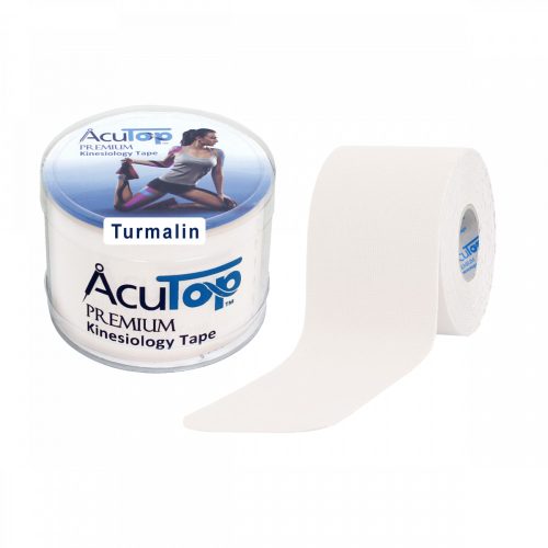 ACUTOP Premium Turmalinos Kineziológiai Tapasz 5 cm x 5 m Fehér